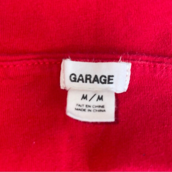 GARAGE Red Tube Top - Picture 3 of 3